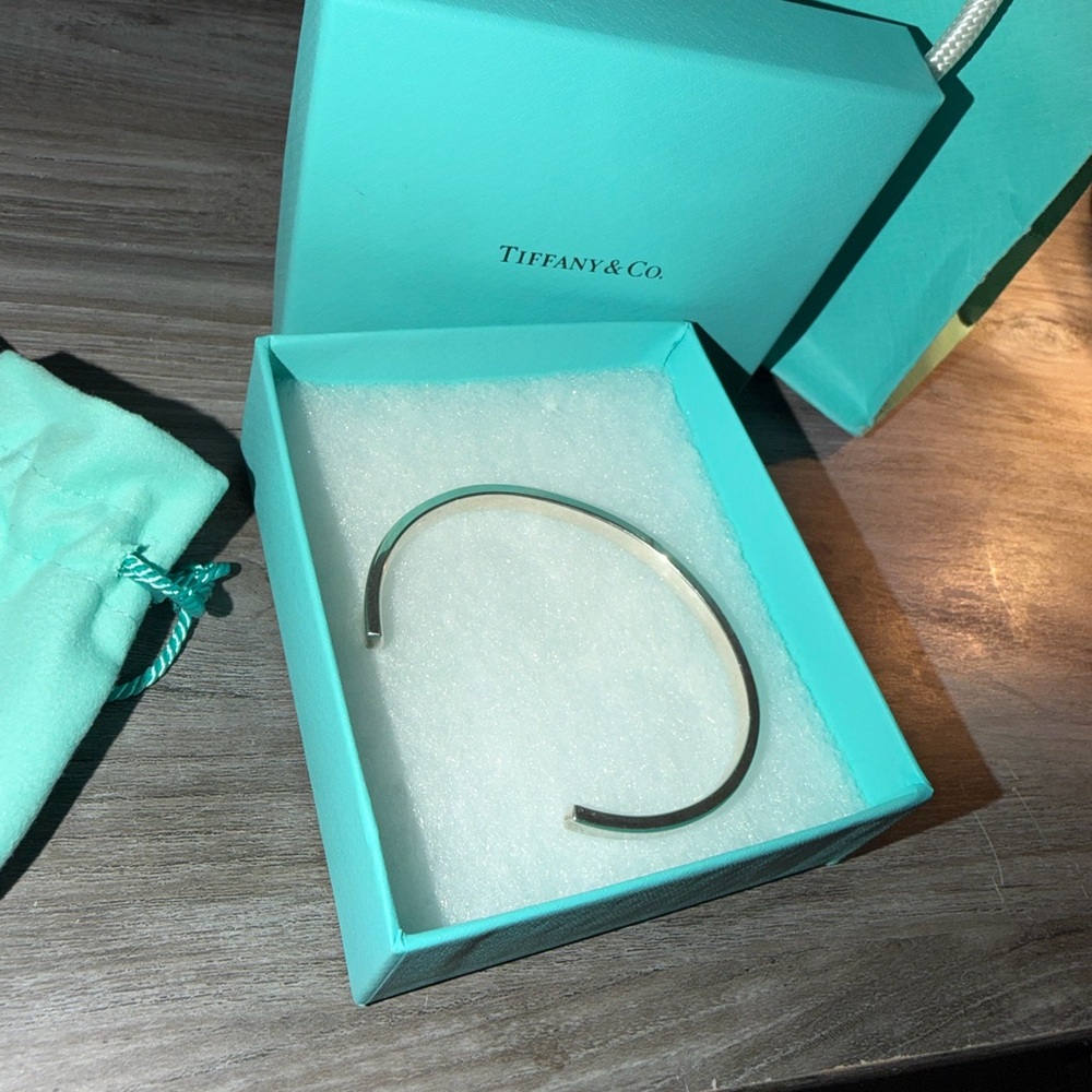 Tiffany & Co. Tiffany 1837 Sterling Silver Cuff - Picture 12 of 14
